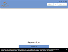 Tablet Screenshot of pacificinnmonterey.com